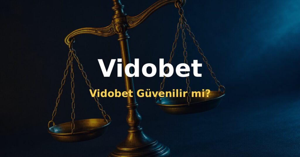 Vidobet Güvenilir mi? - Vidobet